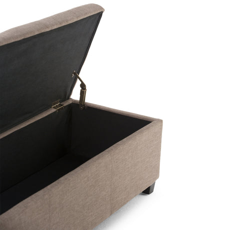 Avalon - Multifunctional Storage Ottoman Bench by Simpli-Home | Bel Furniture
