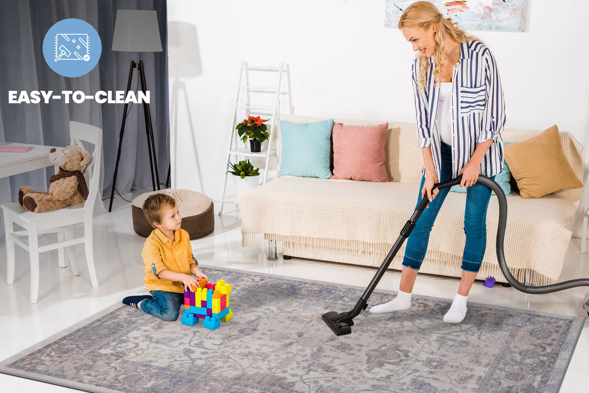 Payas - 6' X 9' Traditional Area Rug - Brown / Beige