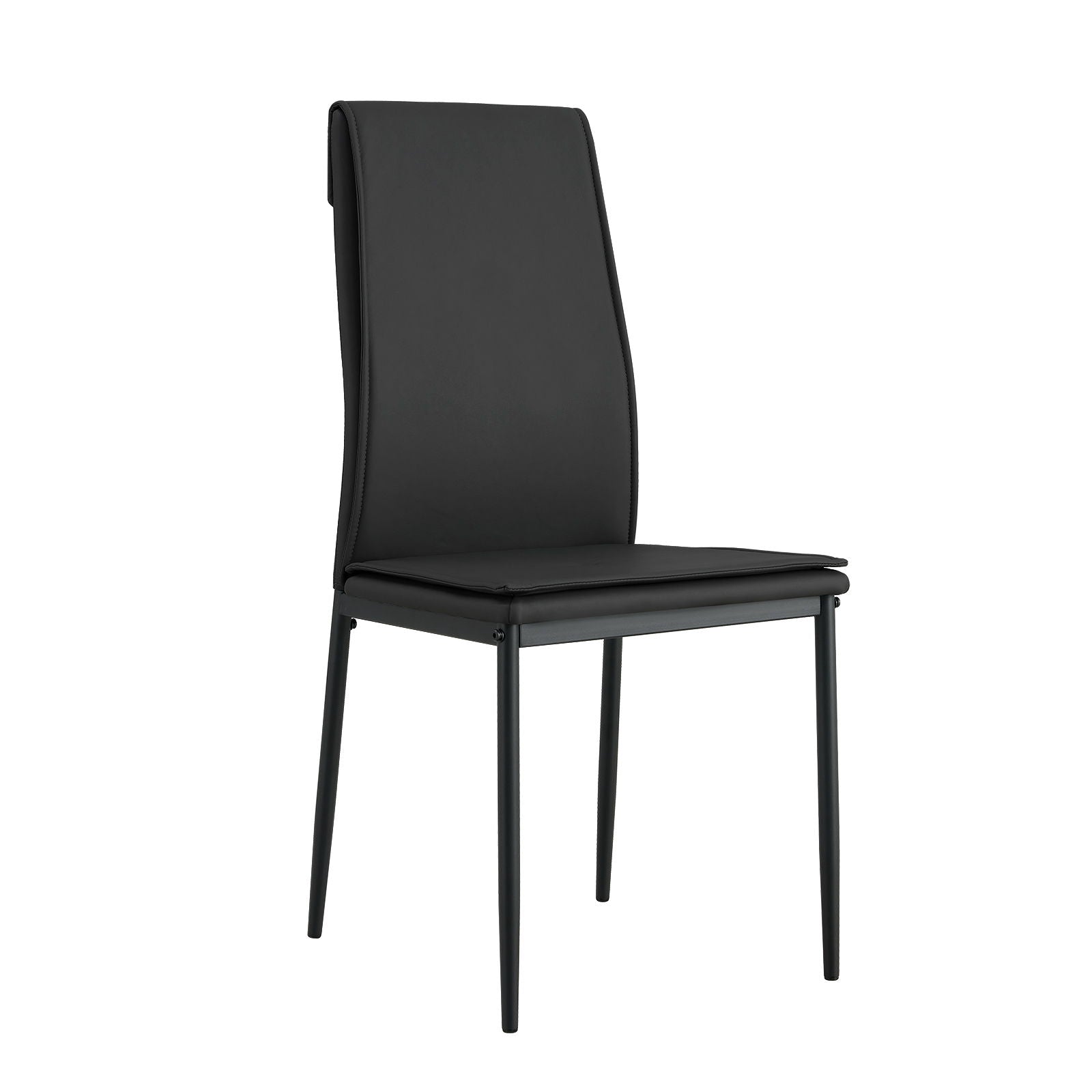 Dining Chairs With Metal Leg (Set of 4)