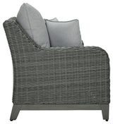 Elite Park - Gray - Loveseat w/Cushion by Signature Design by Ashley® | Bel Furniture