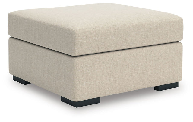 LadyMae - Twill - Oversized Accent Ottoman by Benchcraft® | Bel Furniture