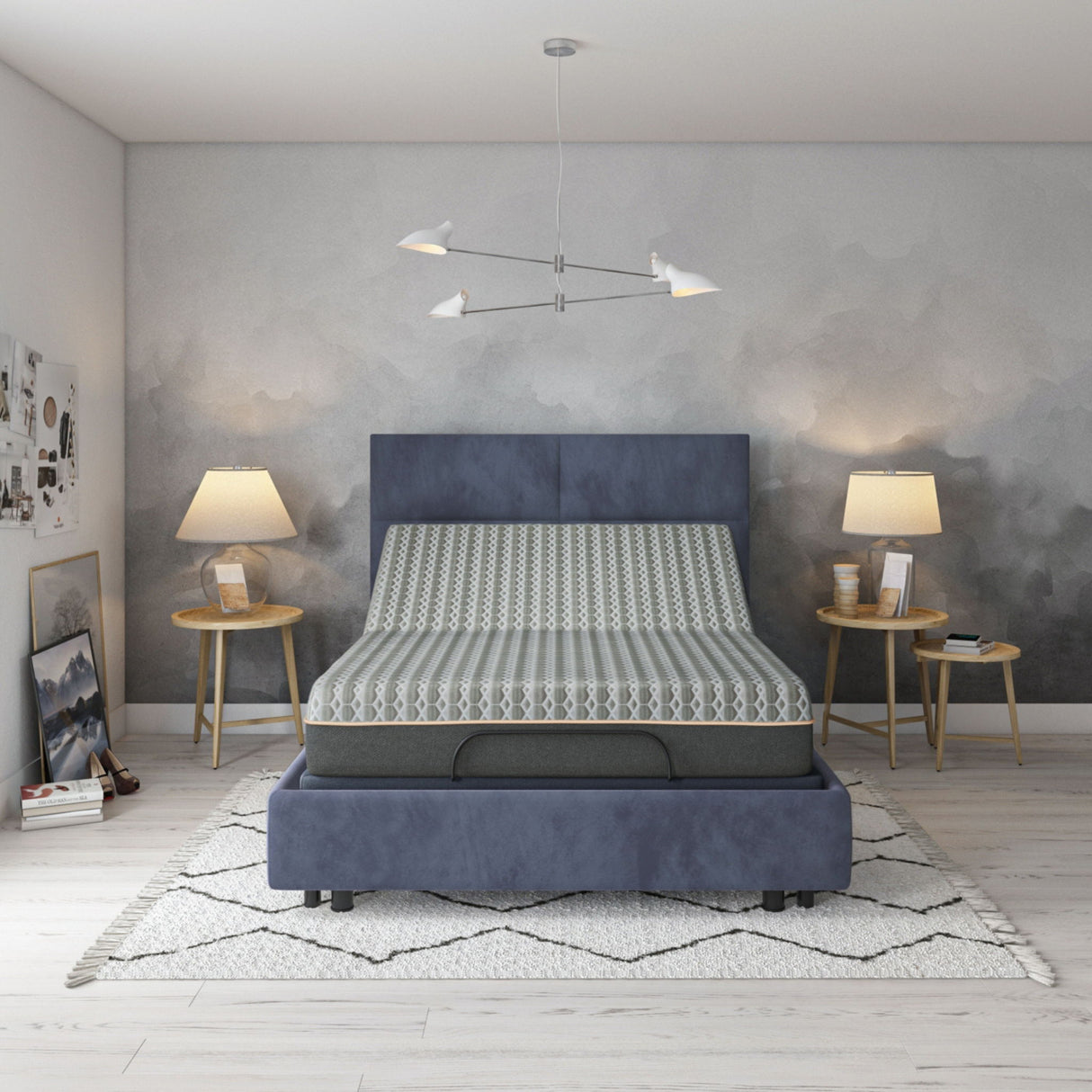 Copper Lux Hybrid - 14" Mattress With Copper Infused Contouring Memory Comfort Layer And Supportive Coil System