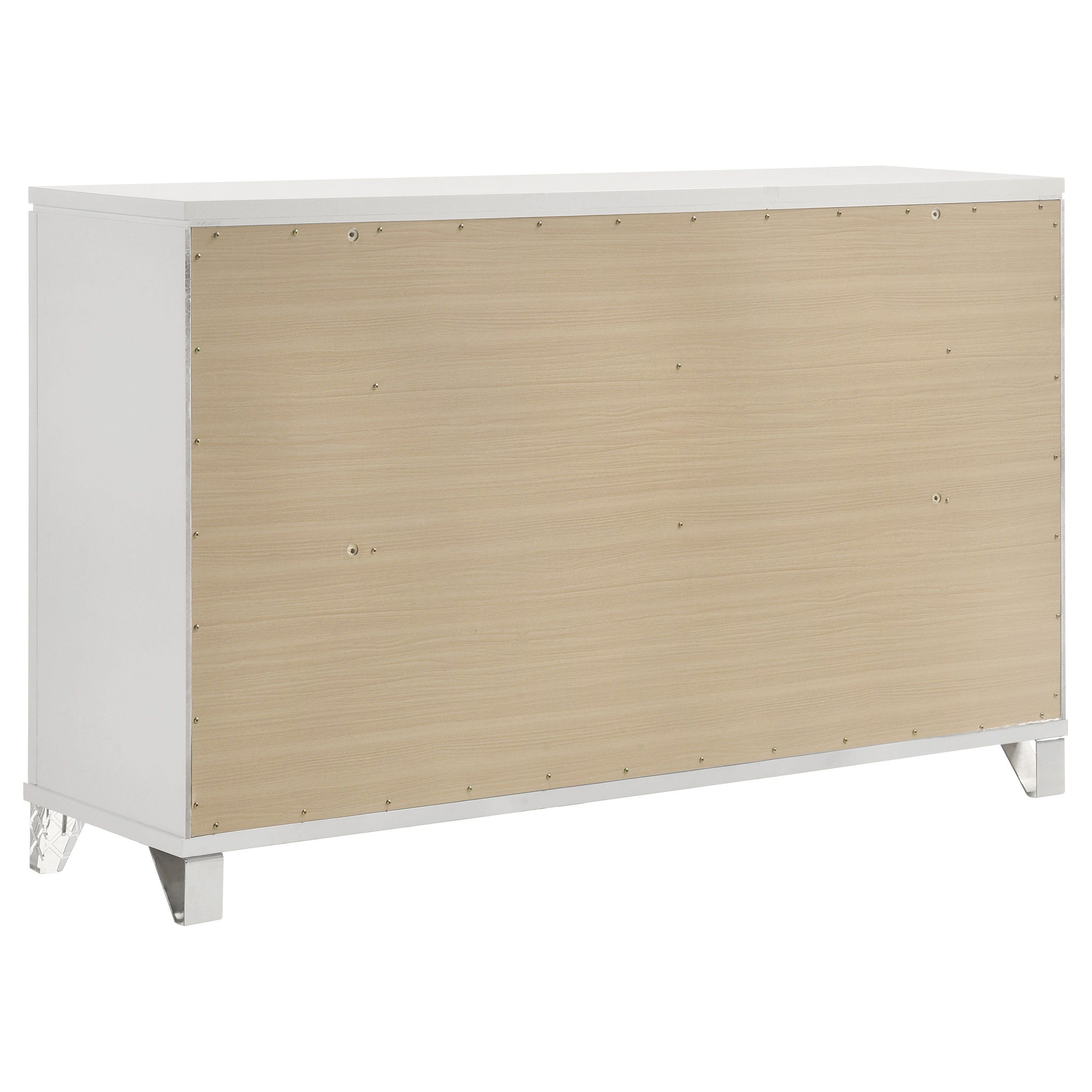 Marmore - 9-Drawer Dresser Cabinet - White