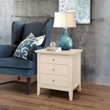 3 Drawer Nightstand & Dove Tailed Drawers