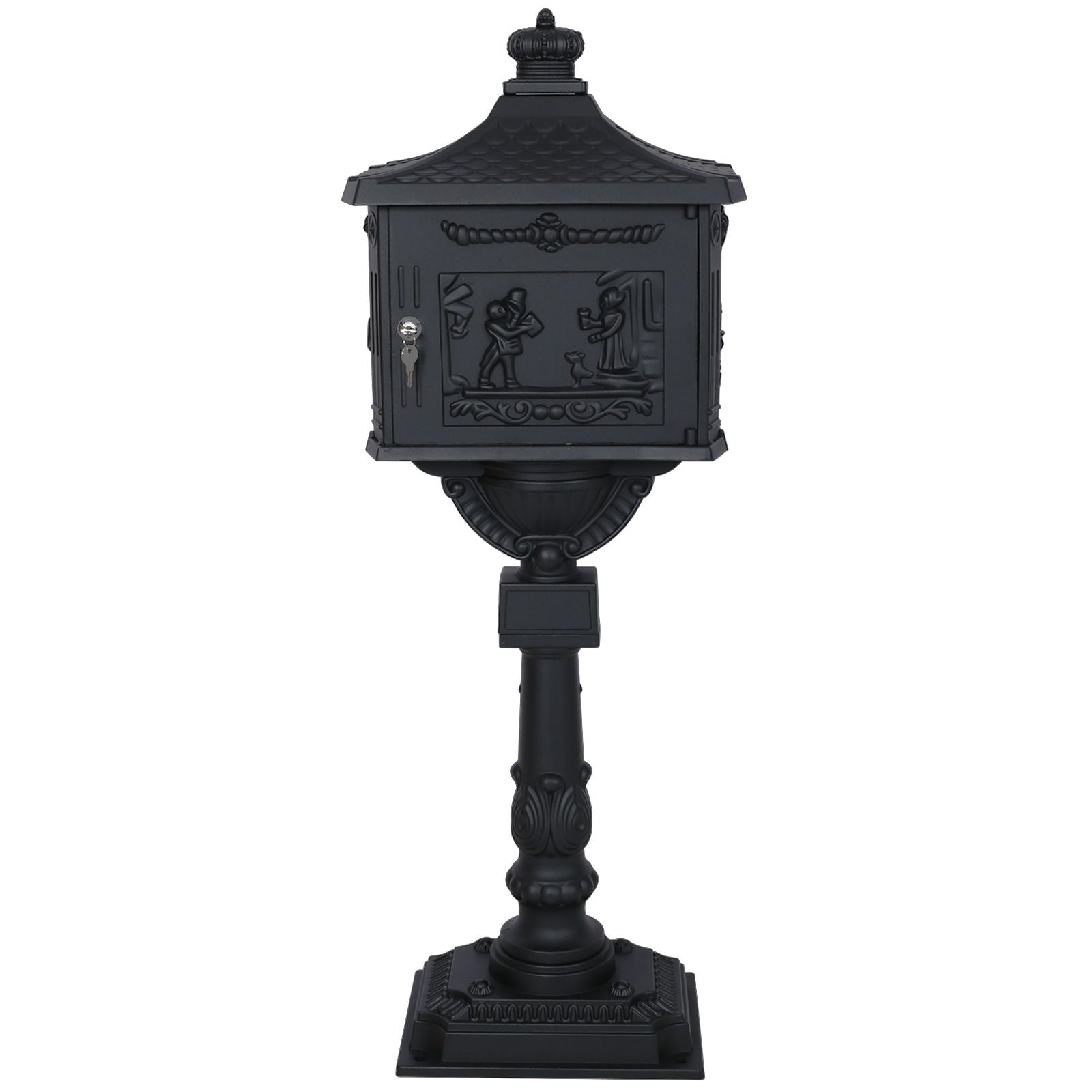 Cast Aluminum Mail Box, Postal Box, Mailbox