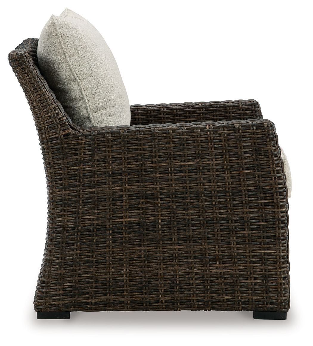 Brook Ranch - Brown - Lounge Chair With Cushion by Signature Design by Ashley® | Bel Furniture