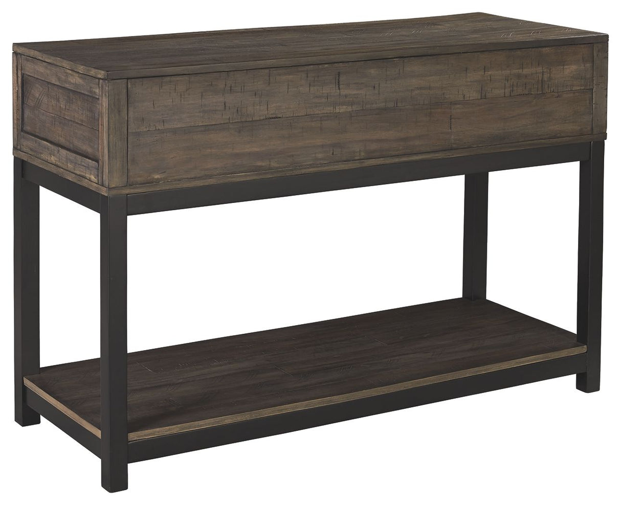 Johurst - Grayish Brown - Sofa Table by Signature Design by Ashley® | Bel Furniture