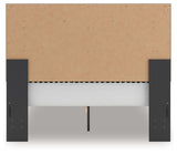 Zuraleus - Upholstered Panel Platform Bed With Roll Slats