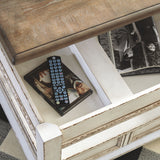 Realyn - White / Brown - Lift Top Cocktail Table by Signature Design by Ashley® | Bel Furniture