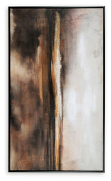 Drewland - Black / Brown / Orange - Wall Art by Signature Design by Ashley® | Bel Furniture