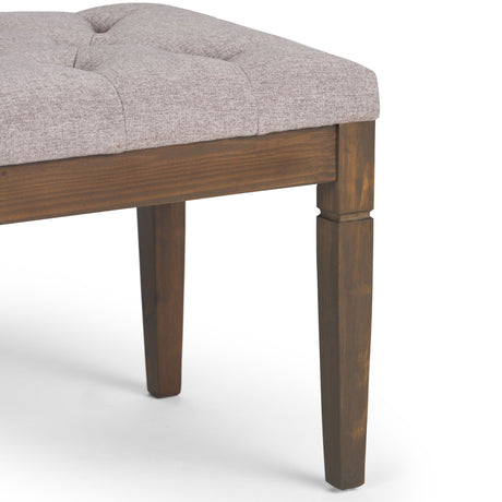 Waverly - Upholstered Tufted Ottoman Bench - view 25