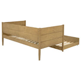 Calinda - Wood Twin Daybed With Trundle - Natural by Coaster Fine Furniture | Bel Furniture