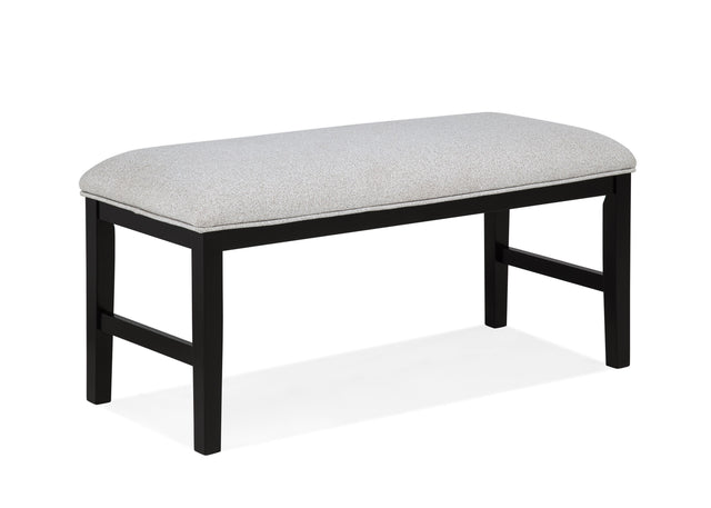 Sebastian - Bench - Black / Gray by Crown Mark | Bel Furniture