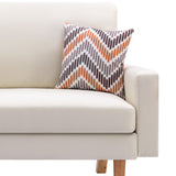 Bahamas - Minimalistic Sofa With 2 Throw Pillows