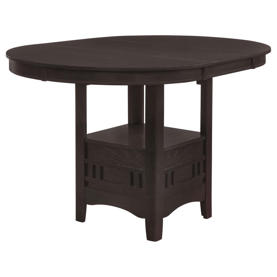 Lavon - Oval Extension Counter Dining Table - Espresso