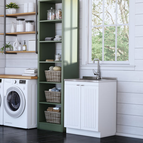Murphy - Laundry Cabinet & Faucet And Stainless Steel Sink - view 27