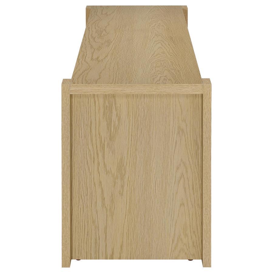 Laurelton - 60" 2-Door TV Stand Media Console - Light Oak