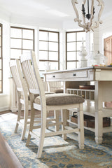 Bolanburg - Beige - Rectangular Dining Room Counter Table by Signature Design by Ashley® | Bel Furniture