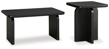 Mitchalli - Black - Occasional Table Set (Set of 2) by Signature Design by Ashley® | Bel Furniture