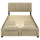 Wheatland - 4-Drawer Upholstered Storage Bed