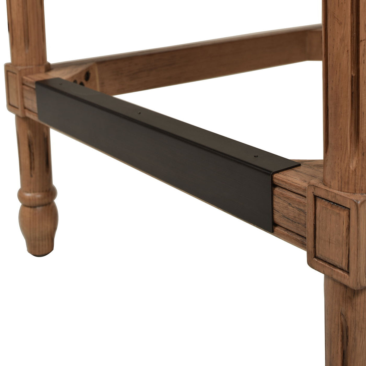 Triomphe - Rattan Wicker High Back Armless Counter Bar Stool by Jennifer Taylor Home | Bel Furniture