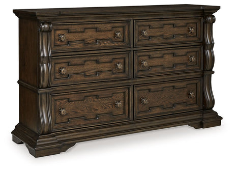 Maylee - Dark Brown - Dresser by Signature Design by Ashley® | Bel Furniture