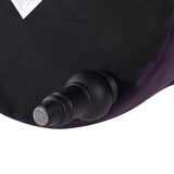 Dawn - Tufted Round Ottoman Nailhead Accents - Purple by Jennifer Taylor Home | Bel Furniture