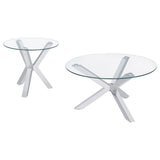 Kenzie - Round Coffee Table Set by Coaster Fine Furniture | Bel Furniture