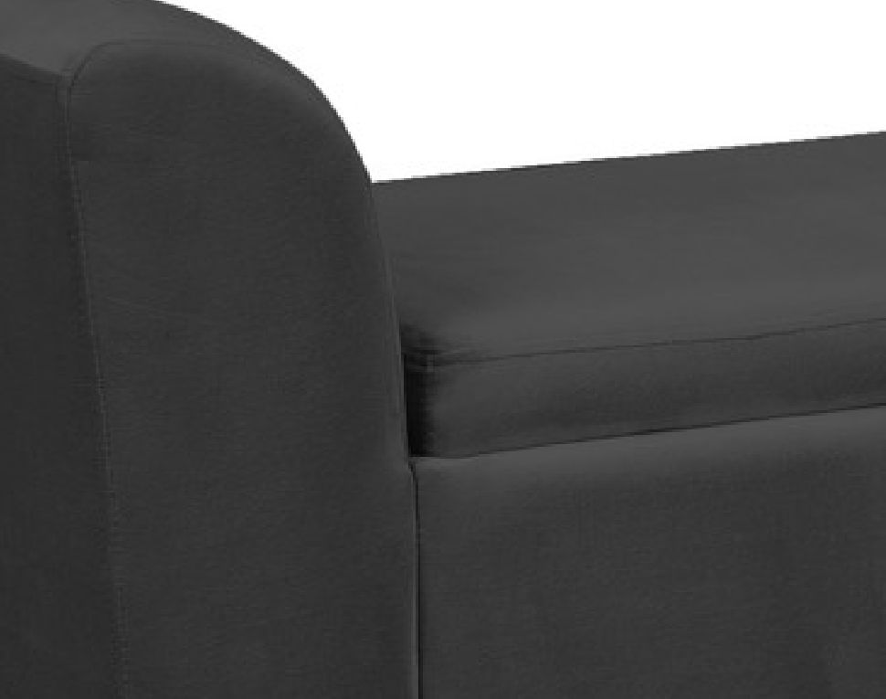 Mila - Velvet Ottoman Bench With Storage by Lilola Home | Bel Furniture