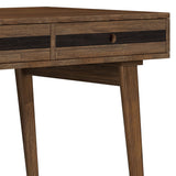 Clarkson - Desk - Rustic Natural Aged Brown by Simpli-Home | Bel Furniture