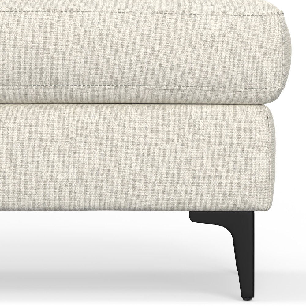 Ava - Versatile Mid Century Ottoman by Simpli-Home | Bel Furniture