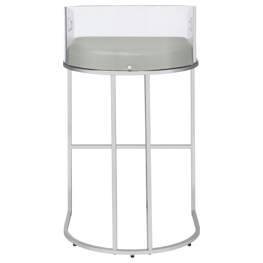 Thermosolis - Acrylic Back Stools (Set of 2)