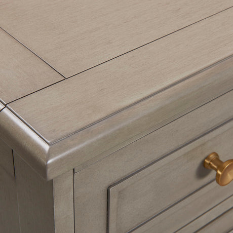 Dauphin - Handpainted Entryway Storage Cabinet - Gray Cashmere by Jennifer Taylor Home | Bel Furniture