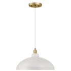 Astral - Single Light Pendant Lamp For Entrance Kitchen Island - Gold / White