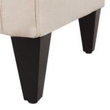 Jacqueline - Tufted Roll Arm Storage Bench by Jennifer Taylor Home | Bel Furniture