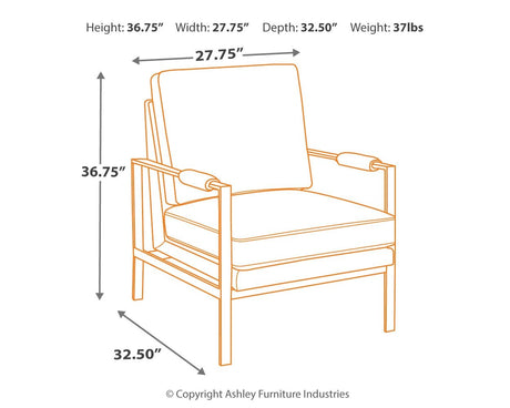 Peacemaker - Brown - Accent Chair by Signature Design by Ashley® | Bel Furniture