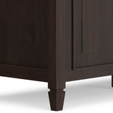 Connaught - Large Storage Bench Trunk - Dark Brown