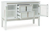 Chalanna - White - Dining Room Server by Signature Design by Ashley® | Bel Furniture