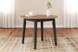 Gesthaven - Round Dining Room Drop Leaf Table by Signature Design by Ashley® | Bel Furniture