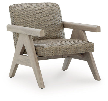 Cliff Trails - Beige - Rocking Lounge Chair by Signature Design by Ashley® | Bel Furniture