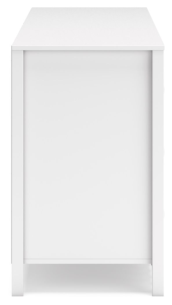 Hallityn - White - Six Drawer Dresser by Signature Design by Ashley® | Bel Furniture