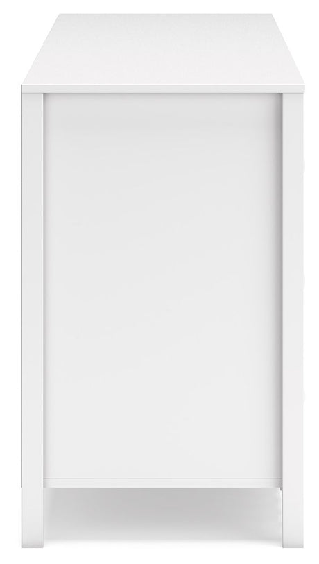 Hallityn - White - Six Drawer Dresser by Signature Design by Ashley® | Bel Furniture