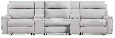 Social Pointe - Reclining Sectional - view 8