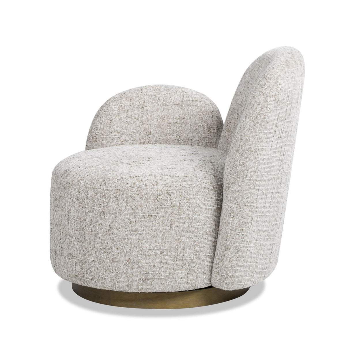 Duo - One-Arm Swivel Accent Chair by Jennifer Taylor Home | Bel Furniture