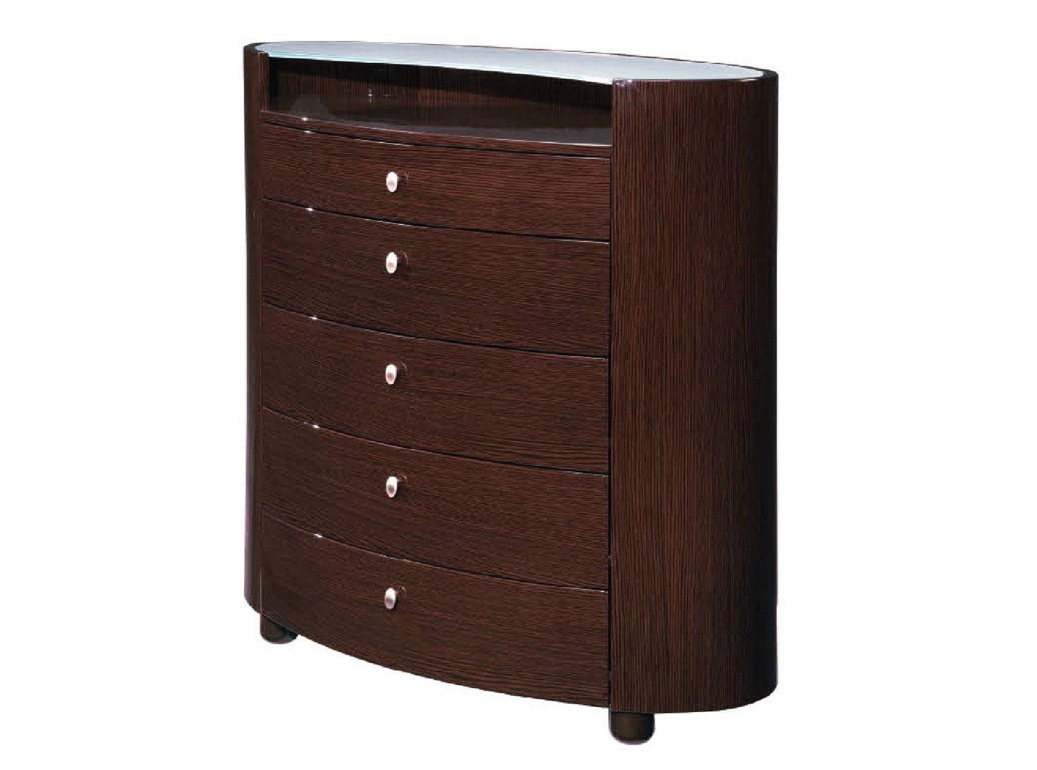 Solid Manufactured Wood Chest - Brown