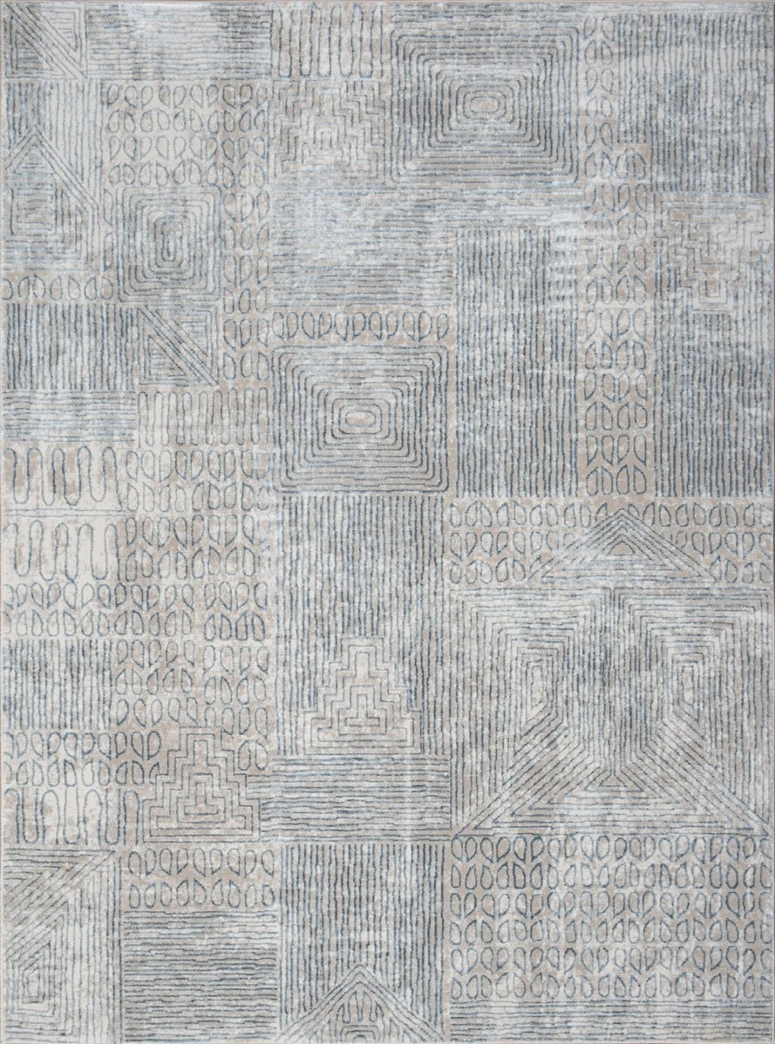 Elegance - GC_CNC6009 Area Rug Blue by Icona Home Decor | Bel Furniture