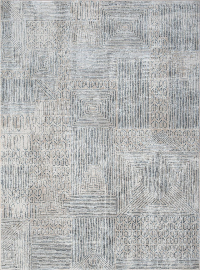 Elegance - GC_CNC6009 Area Rug Blue by Icona Home Decor | Bel Furniture