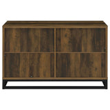 Ryatt - 4 Door Engineered Wood Accent Cabinet - Dark Pine by Coaster Fine Furniture | Bel Furniture