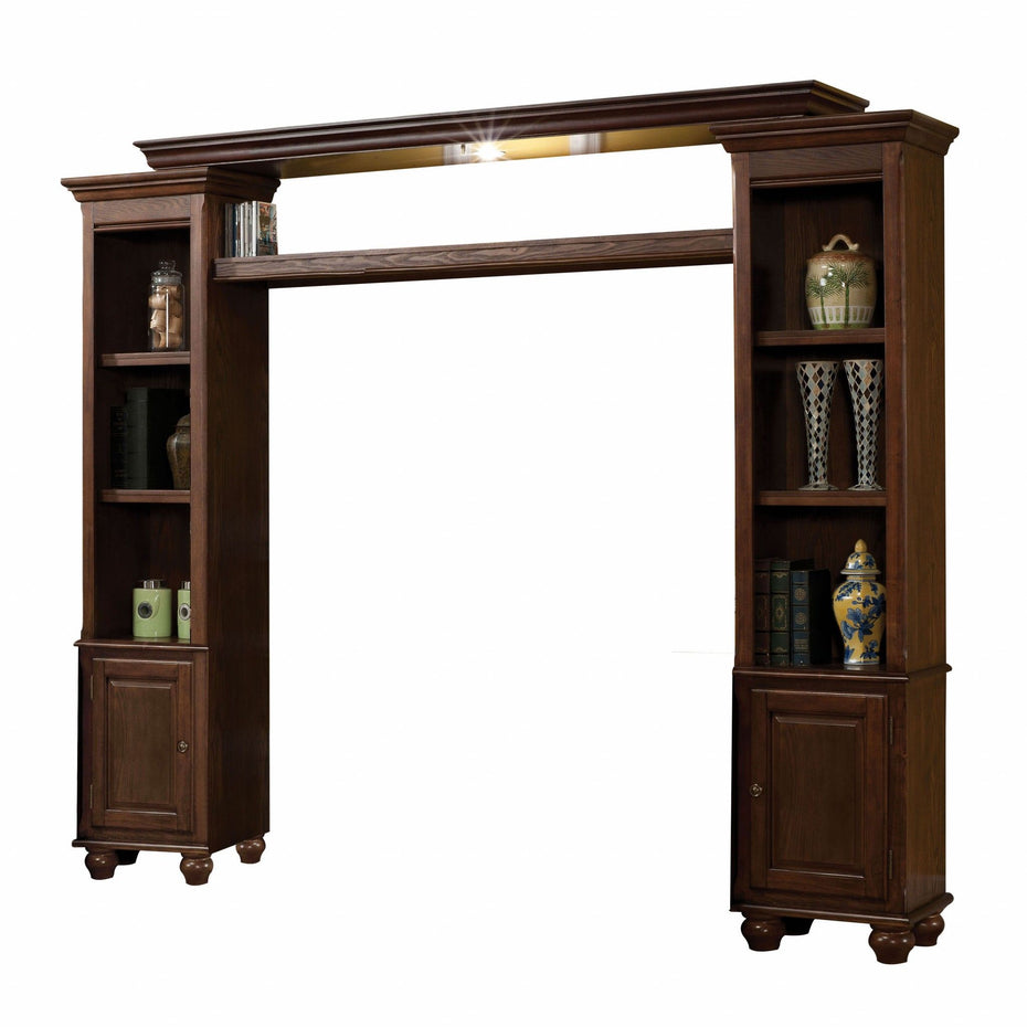 Wood Entertainment Center - Walnut