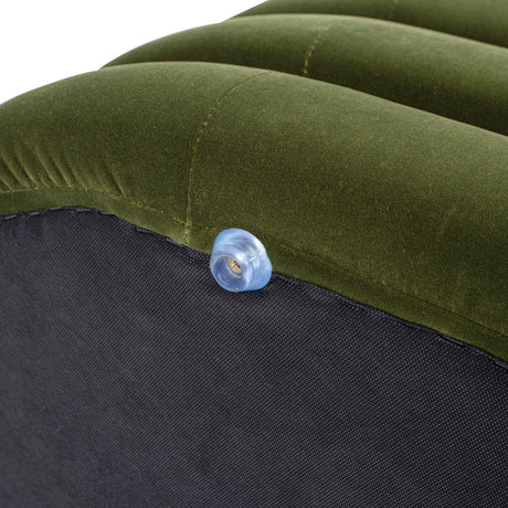 Fuji - Upholstered Oval Storage Bench by Jennifer Taylor Home | Bel Furniture